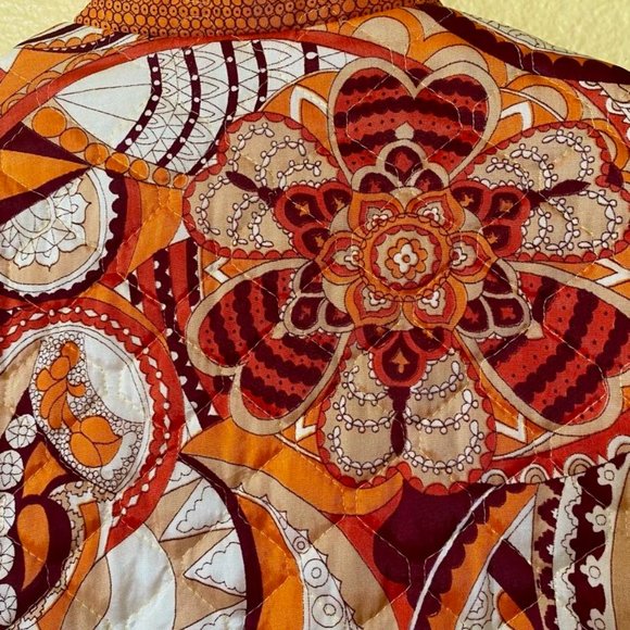 Vintage Loungees Oriental Quilted Belted Robe Housecoat 1960's I.Magnin RARE - Picture 10 of 16